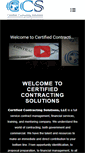 Mobile Screenshot of certifiedksolutions.com